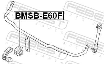 Suspension, stabilisateur FEBEST BMSB-E60F