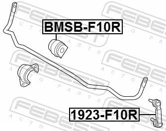 Suspension, stabilisateur FEBEST ref. BMSB-F10R