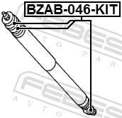 Douille, amortisseur FEBEST ref. BZAB-046-KIT