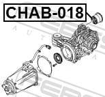 Suspension, Différentiel FEBEST ref. CHAB-018