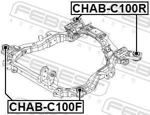 Bucha de eixo FEBEST ref. CHAB-C100F
