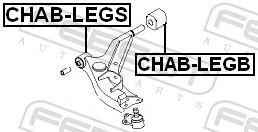 Suspensão, braço oscilante FEBEST ref. CHAB-LEGS
