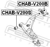 Suspensão, braço oscilante FEBEST ref. CHAB-V200B