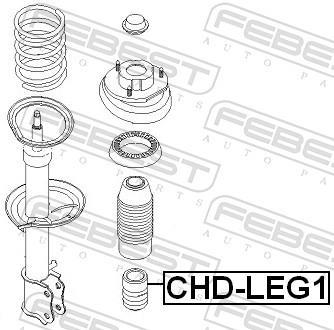 Amortiguadores FEBEST ref. CHD-LEG1