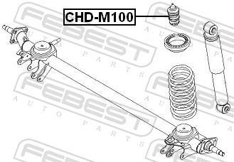 Amortisseurs FEBEST ref. CHD-M100