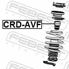 Amortiguadores FEBEST ref. CRD-AVF