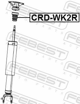 Amortecedores de choque FEBEST ref. CRD-WK2R