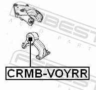Suporte do motor FEBEST ref. CRMB-VOYRR
