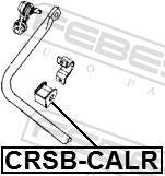 Rolamento de barra estabilizadora FEBEST ref. CRSB-CALR