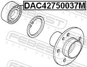 Roulement de roue FEBEST ref. DAC42750037M