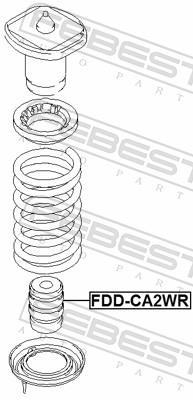 Amortisseurs FEBEST ref. FDD-CA2WR