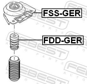 Amortisseurs FEBEST ref. FDD-GER