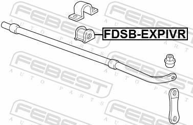 Suspension, stabilisateur FEBEST FDSB-EXPIVR