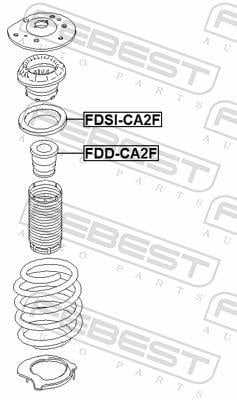 Suporte da mola FEBEST ref. FDSI-CA2F