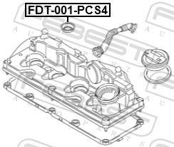 Joint couvre culbuteurs FEBEST ref. FDT-001-PCS4