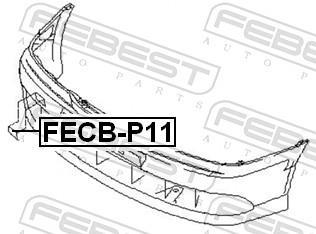 Capuchon, crochet de remorquage FEBEST ref. FECB-P11