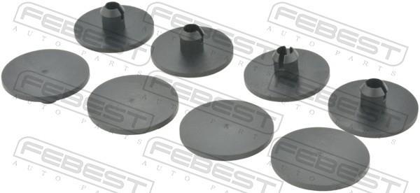 Braçadeira, mola de lâminas FEBEST ref. FECLIP-002-PCS8
