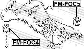 Suporte do motor FEBEST ref. FM-FOC5