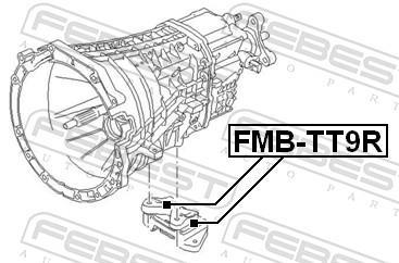 Soporte, motor FEBEST ref. FMB-TT9R