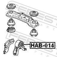 Cojinetes, diferencial FEBEST ref. HAB-014