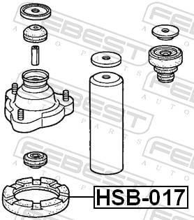 Caja de muelle FEBEST HSB-017