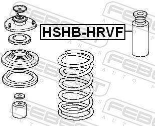 Soufflet d'amortisseur FEBEST ref. HSHB-HRVF