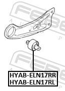 Silentblock de Suspensión FEBEST ref. HYAB-ELN17RR