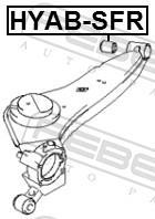 Silent bloc de suspension FEBEST ref. HYAB-SFR