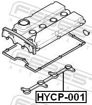 Junta de vela de ignição FEBEST ref. HYCP-001