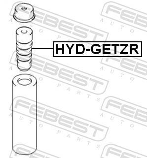 Amortisseurs FEBEST ref. HYD-GETZR