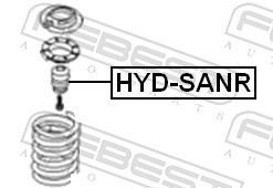 Amortiguadores FEBEST ref. HYD-SANR