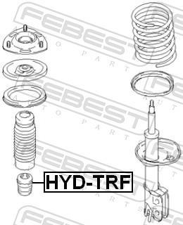 Amortiguadores FEBEST ref. HYD-TRF