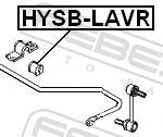 Suspension, stabilisateur FEBEST ref. HYSB-LAVR