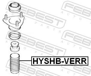 Fuelle de amortiguador FEBEST ref. HYSHB-VERR