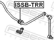 Suspension, stabilisateur FEBEST ref. ISSB-TRR
