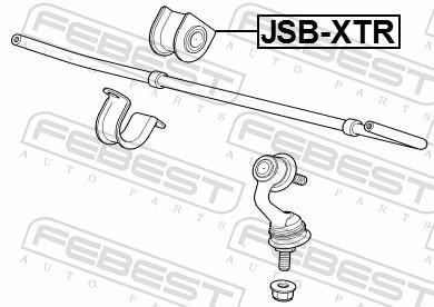 Suspension, stabilisateur FEBEST ref. JSB-XTR