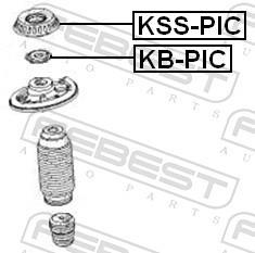 Rolamento copo de suspensão FEBEST ref. KB-PIC