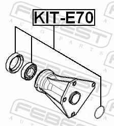 Palier, arbre moteur FEBEST ref. KIT-E70