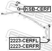 Rolamento de barra estabilizadora FEBEST ref. KSB-CERF