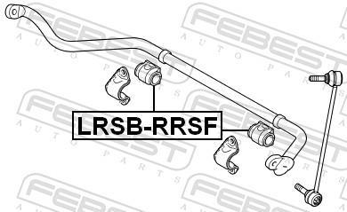 Rolamento de barra estabilizadora FEBEST ref. LRSB-RRSF