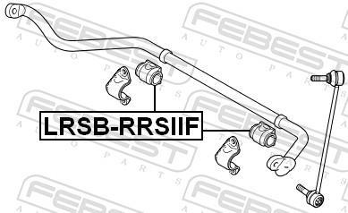 Suspension, stabilisateur FEBEST ref. LRSB-RRSIIF