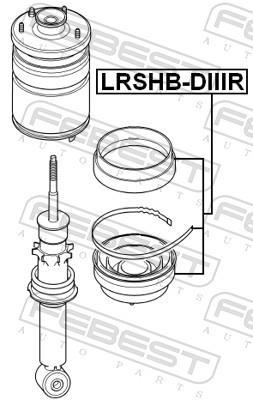 Soufflet d'amortisseur FEBEST ref. LRSHB-DIIIR