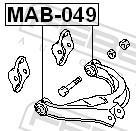 Suspensão, braço oscilante FEBEST ref. MAB-049