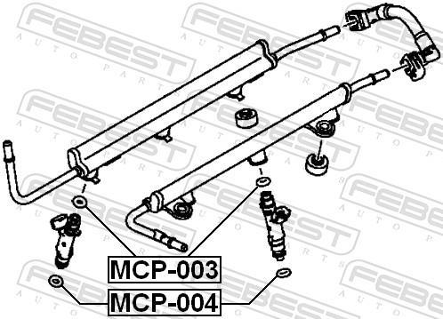Regulador carburador FEBEST ref. MCP-003