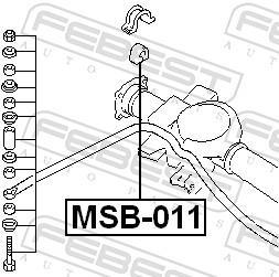 Soporte, estabilizador FEBEST ref. MSB-011