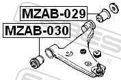 Silent bloc de suspension FEBEST ref. MZAB-029