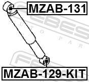Douille, amortisseur FEBEST ref. MZAB-131