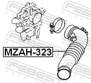 Tubería FEBEST ref. MZAH-323