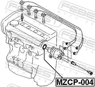 Junta de ignição FEBEST MZCP-004