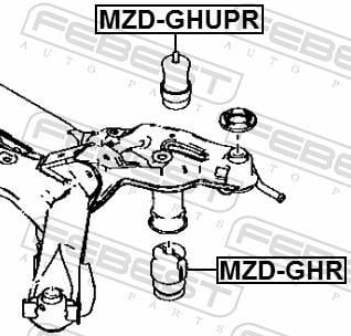 Amortisseurs FEBEST ref. MZD-GHUPR